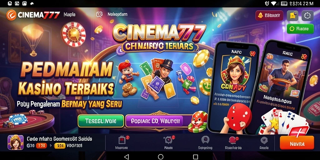 Gameplay Kasino yang seru dan menegangkan di CINEMA777.