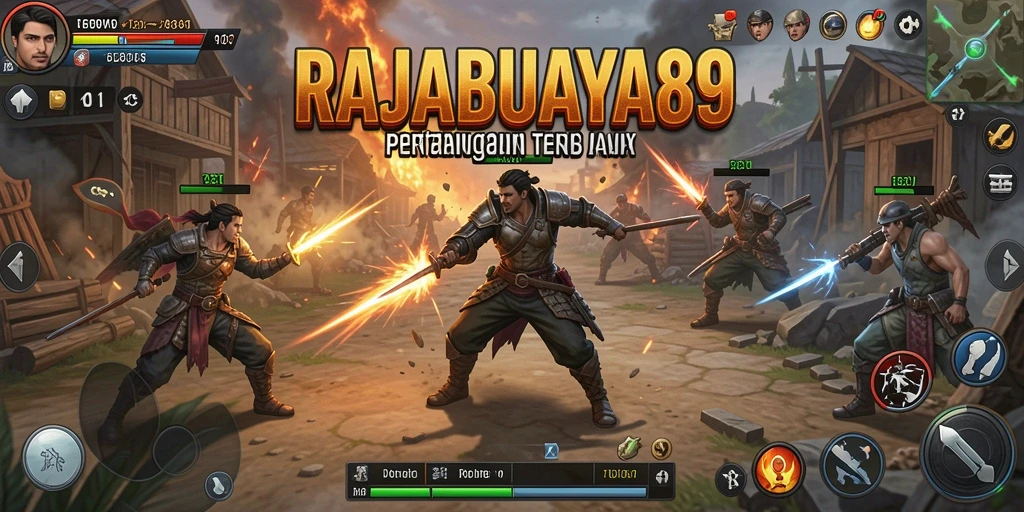 Tampilan menarik pertarungan di RAJABUAYA89 dengan karakter unik.